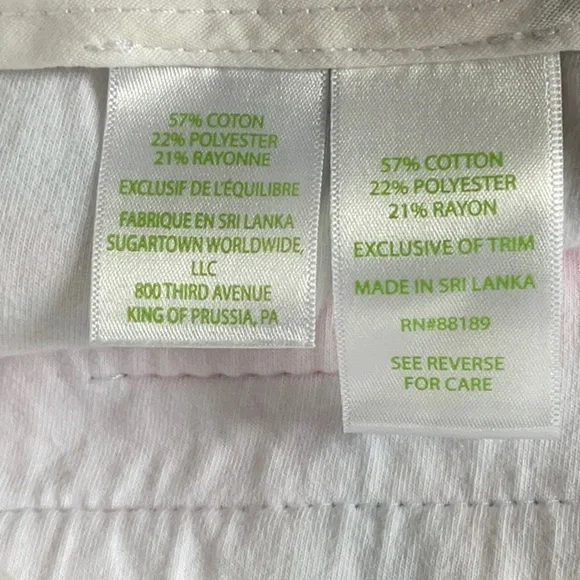 Lilly Pulitzer Floral Print Shorts with Belt - Picture 4 of 8